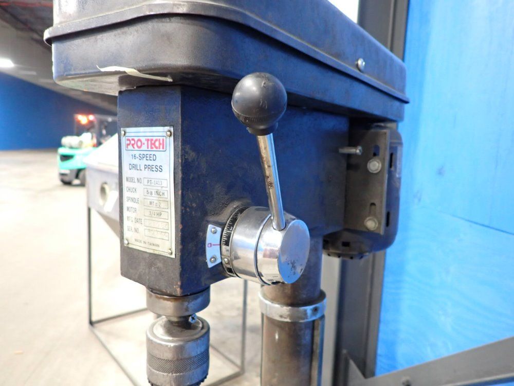 Pro-tech 16 Speed Speed Drill Press - Pt-1413