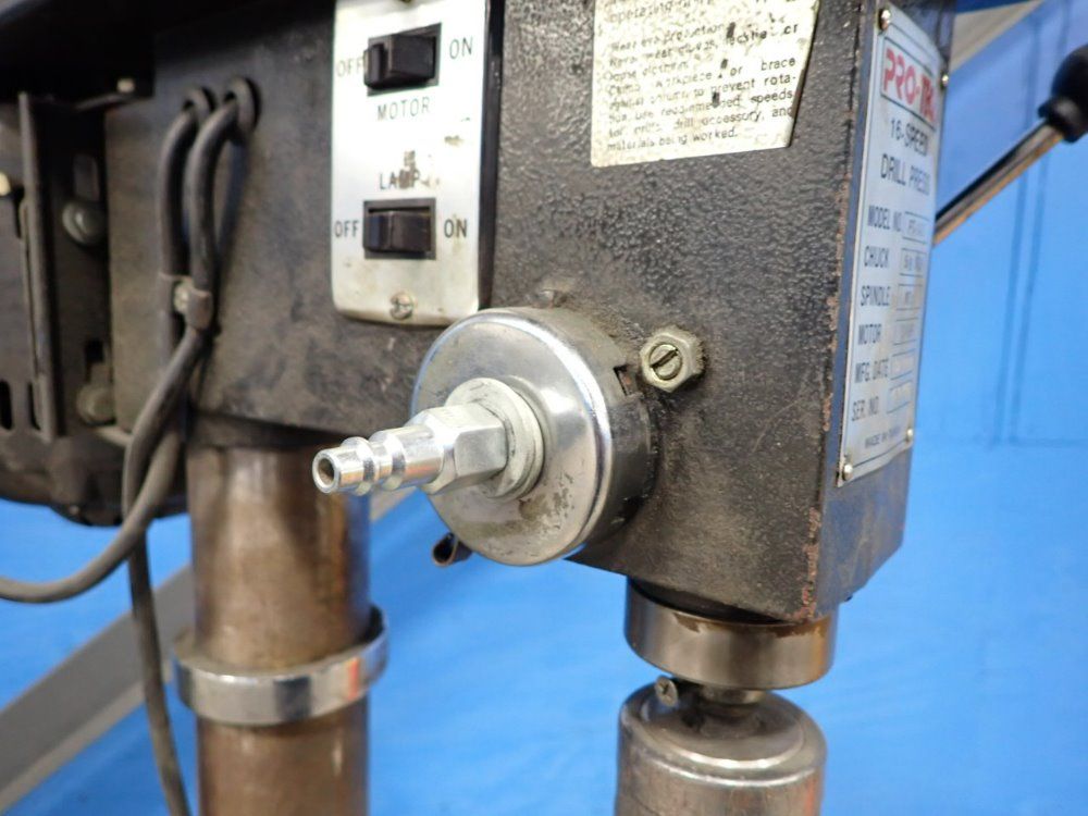 Pro-tech 16 Speed Speed Drill Press - Pt-1413
