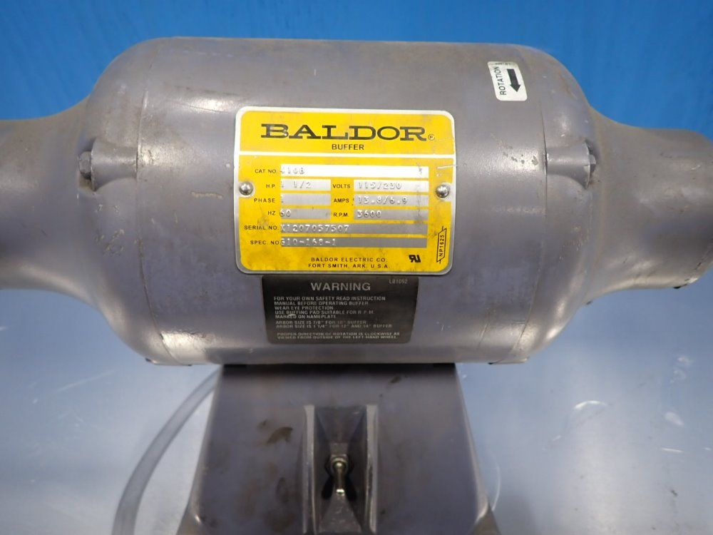Baldor 1.5 Hp Buffer - 610-168-1