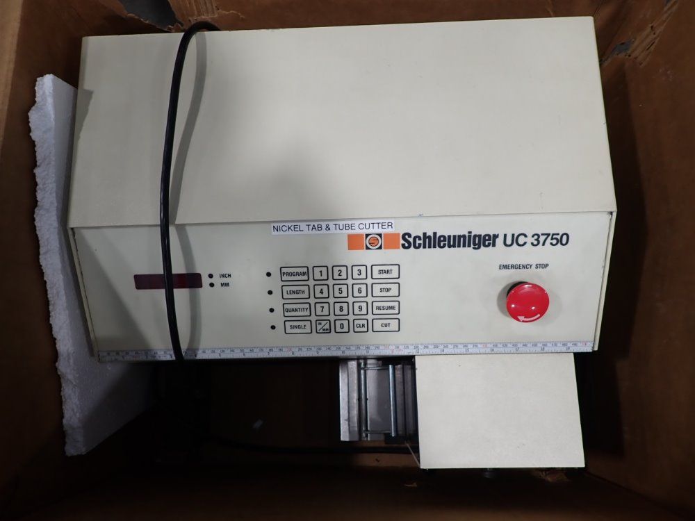 Schleuniger Uc-3750 Nickel Tab/tube Cutter - Uc-3750