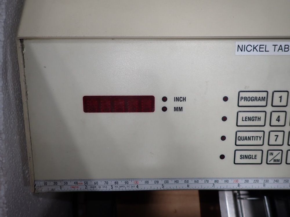 Schleuniger Uc-3750 Nickel Tab/tube Cutter - Uc-3750