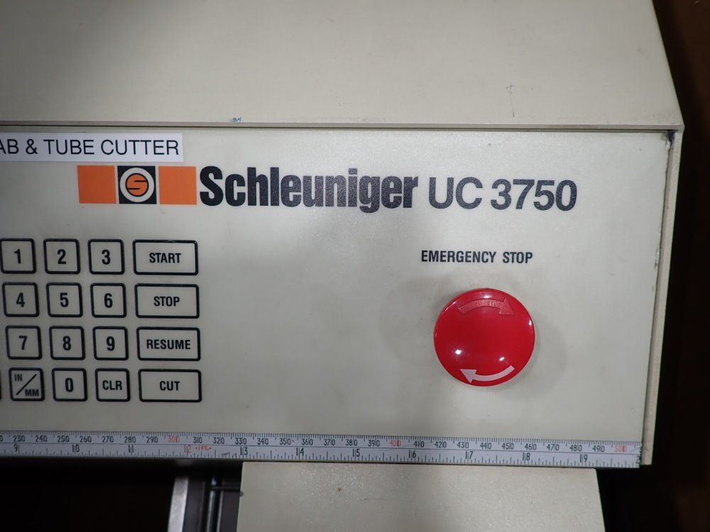 Schleuniger Uc-3750 Nickel Tab/tube Cutter - Uc-3750