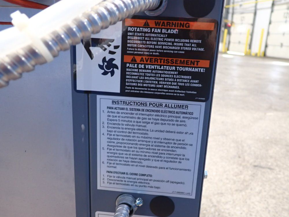 Dayton 145,250 Btu Natural Gas Unit Heater - 4lx58