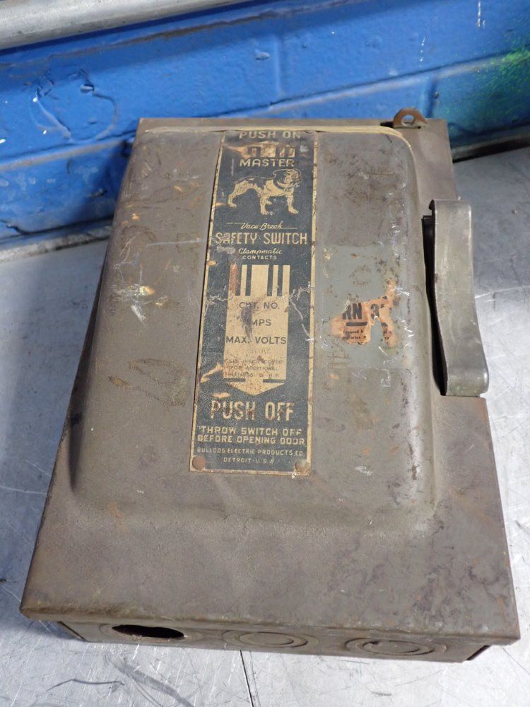 Vacu Break Safety Switch