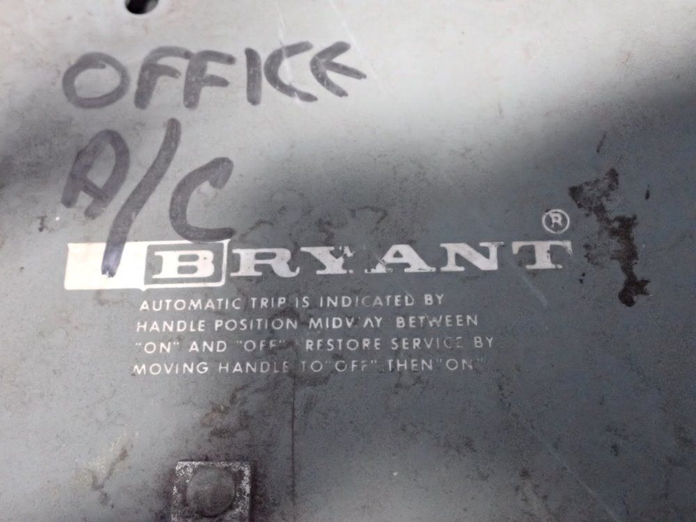 Bryant Circuit Breaker