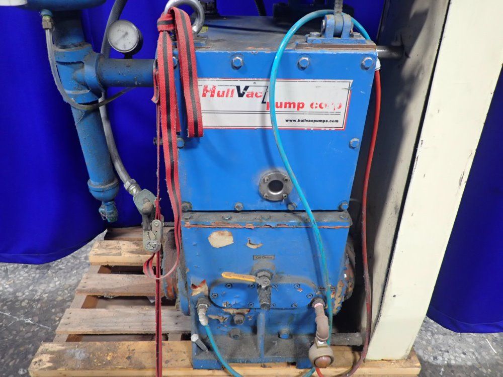 Hull Vac Pump Corp 10 Hp Dv500/sh-100 Vacuum Pump - Dv500/sh-100