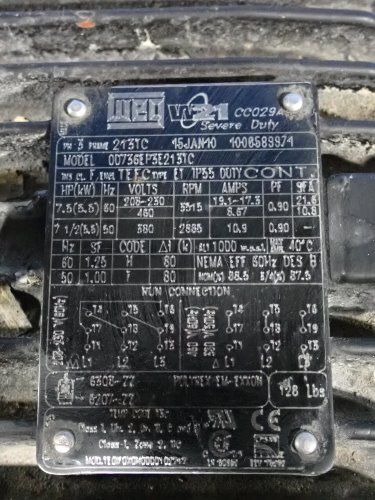 Busch 20 Hp Cobra Nc 30b Vacuum Pump - Nc 0630 B L06 Xxva