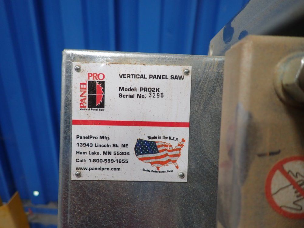 Panel Pro 15a Vertical Panel Saw - Pro2k