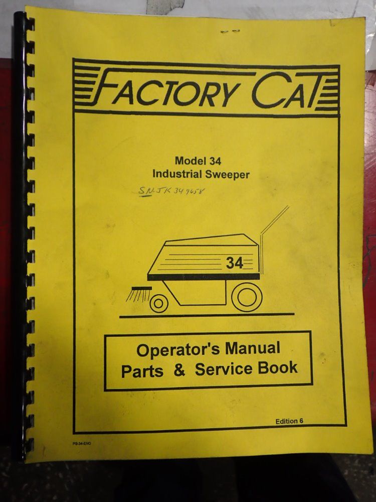 Bartek/factory Cat Floor Scrubber