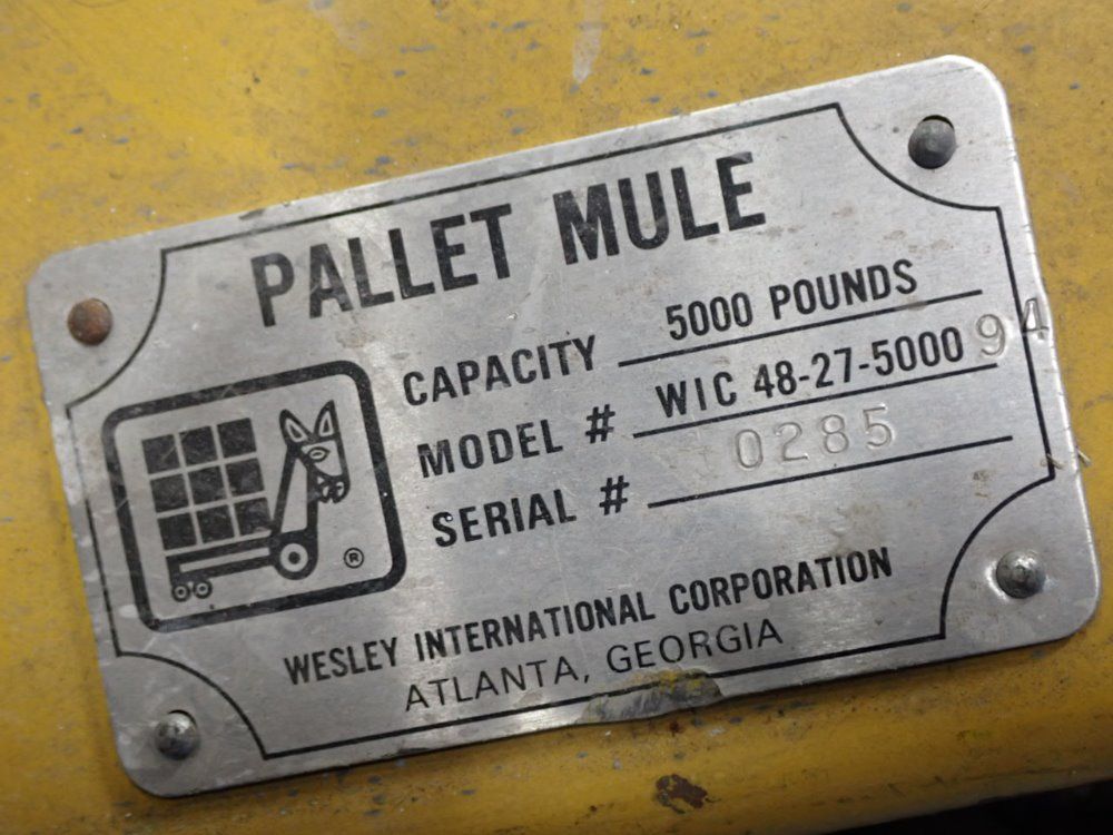 Wesley Pallet Jack