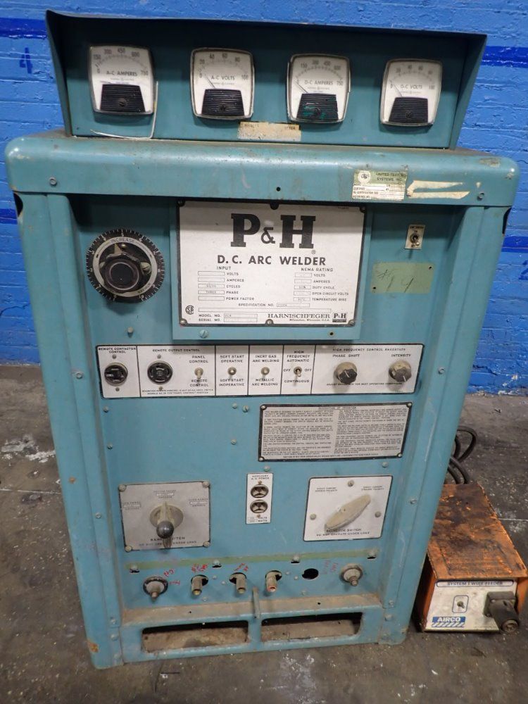 Harnischfeger/p&h 400 Amps Dcr-400 Hfgw Welder - Dcr-400 Hfgw