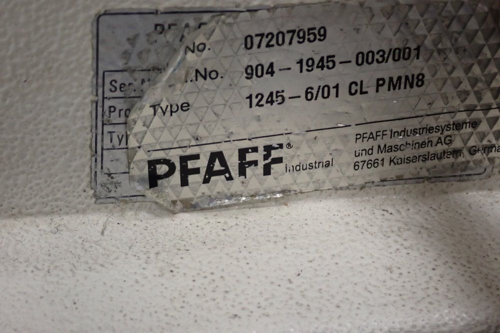 Pfaff 110v Upholstery Sewing Machine - 1245-6/01clpmn8