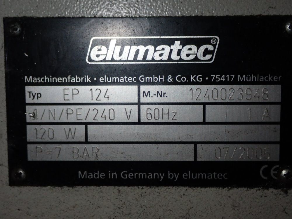 Elumatec Crimper/staker