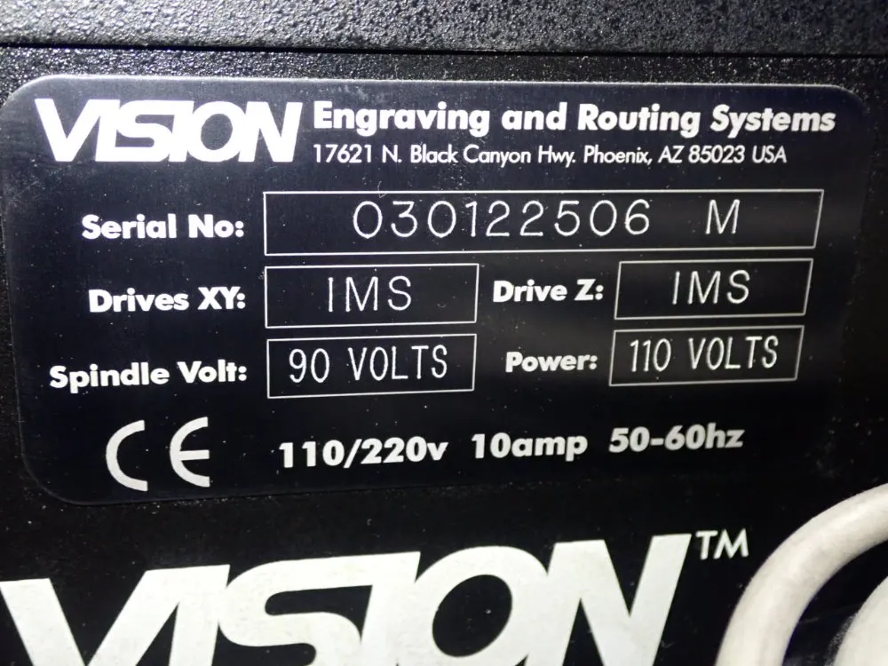 Vision Engraving/router Unit