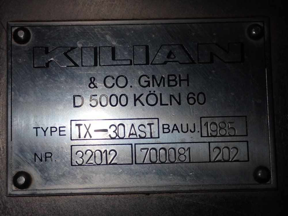 Kilian Tablet Press