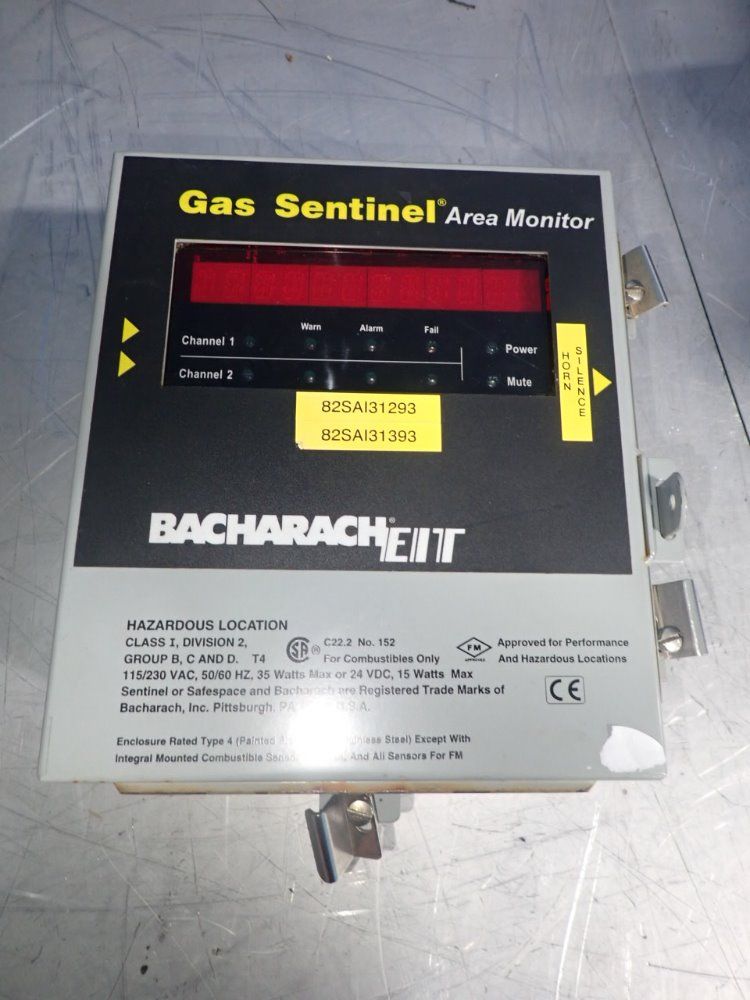 Bacharach Gas Sentinal Area Monitor