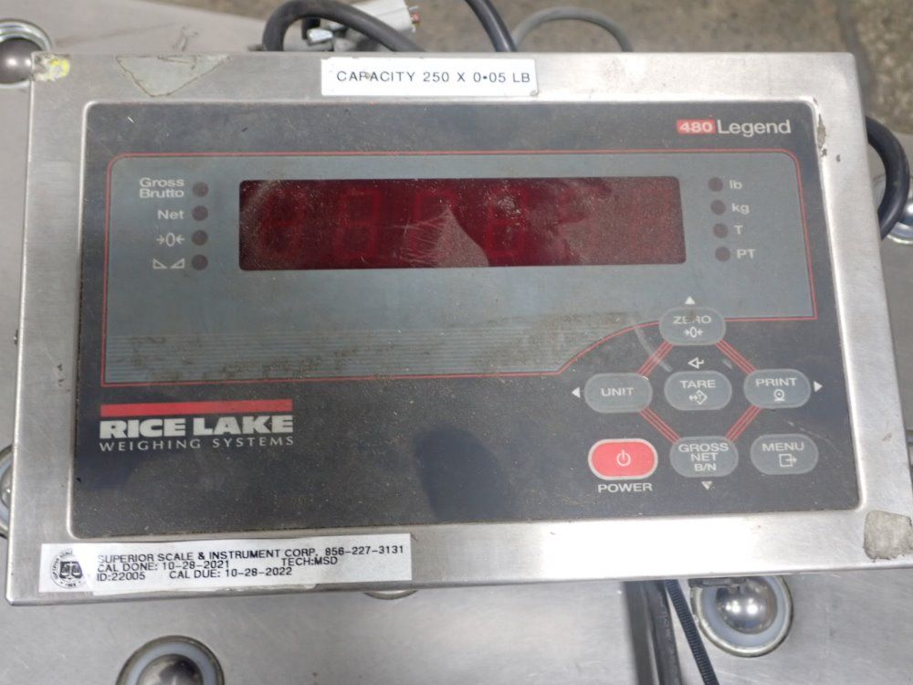 Rice Lake Transfer Scale - 480-2a