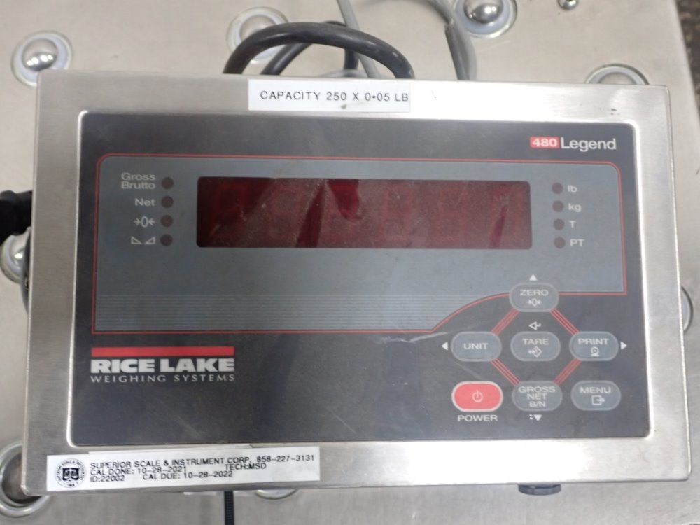 Rice Lake Transfer Scale