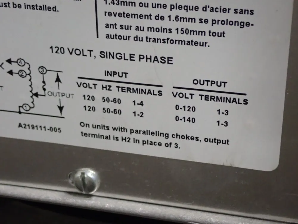 Powerstat Variable Autotransformer