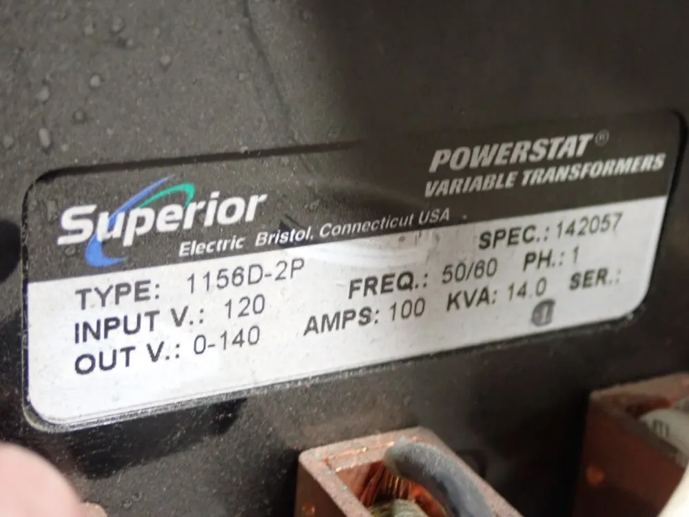 Powerstat Variable Autotransformer