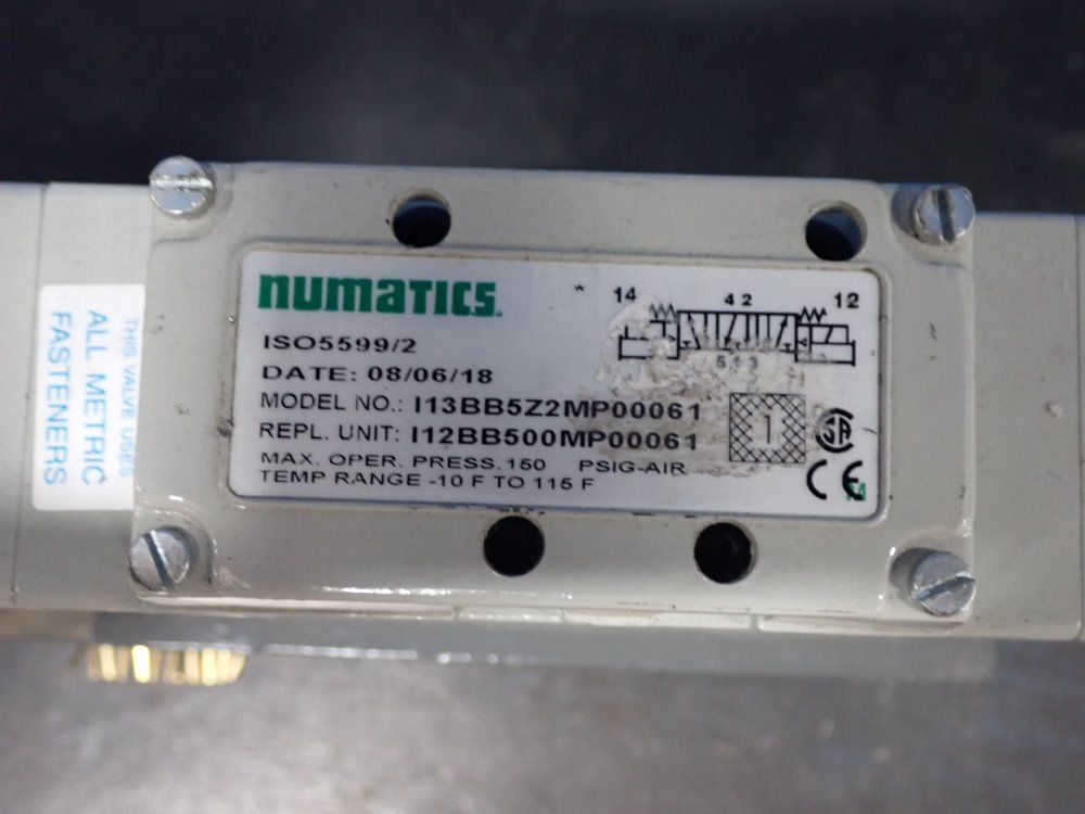 Numatics 4w Pneumatic Solenoid Valve - L13bb5z2mp00061