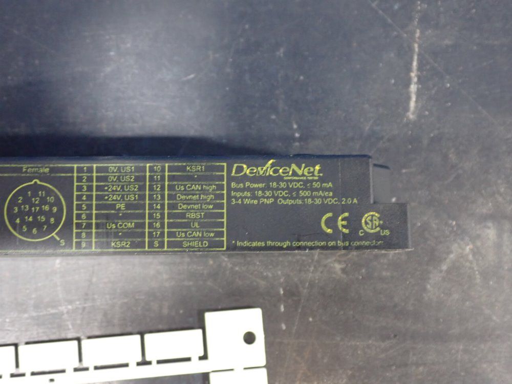 Turck Inc 8kv/3 Digital Input/output Compact Station - Fdnl-s1204h-0153