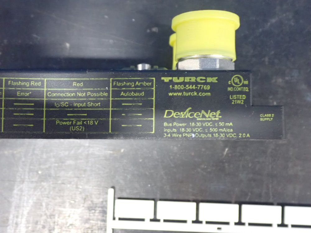 Turck Inc 8kv/3 Digital Input/output Compact Station - Fdnl-s1204h-0153