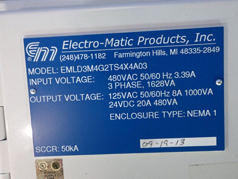 Electro-matic Electrical Enclosure