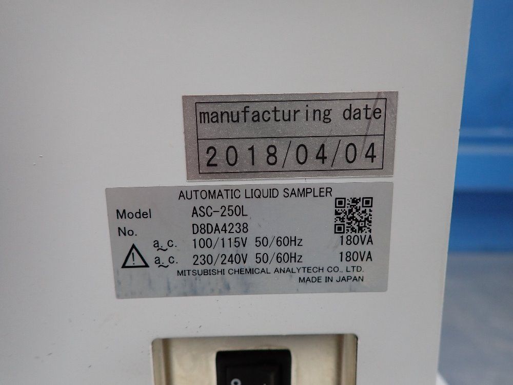 Mitsubishi Chemical Automatic Liquid Sampler - Asc-250l