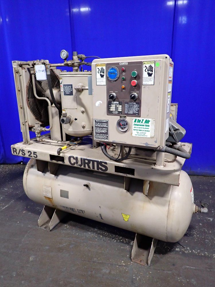 Curtis 25 Hp Air Compressor - R/s 25