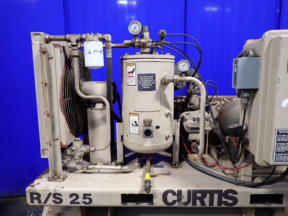 Curtis 25 Hp Air Compressor - R/s 25