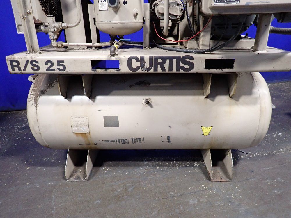 Curtis 25 Hp Air Compressor - R/s 25