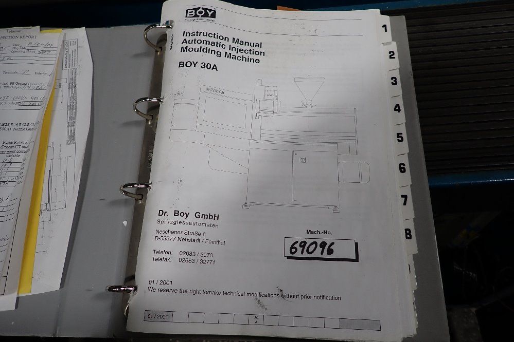 Boy Injection Molding Machine - 30a
