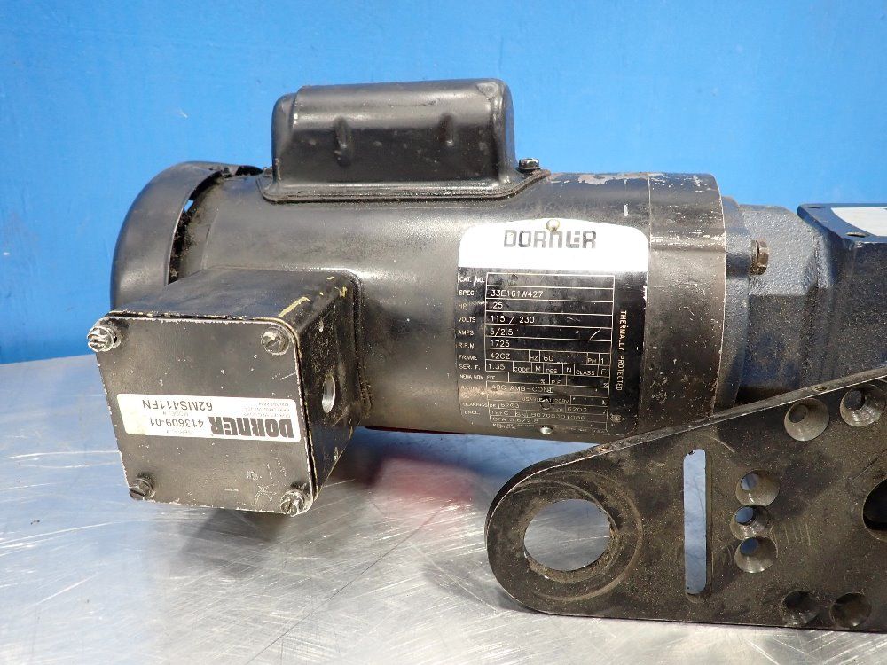 Dorner 1/4hp, 1725rpm, Ratio: 25:1 Motor