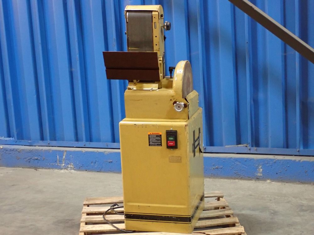 Powermatic 1-1/12hp Belt And Disc Sander - Bd31a