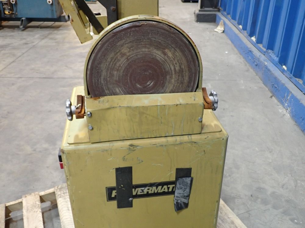 Powermatic 1-1/12hp Belt And Disc Sander - Bd31a