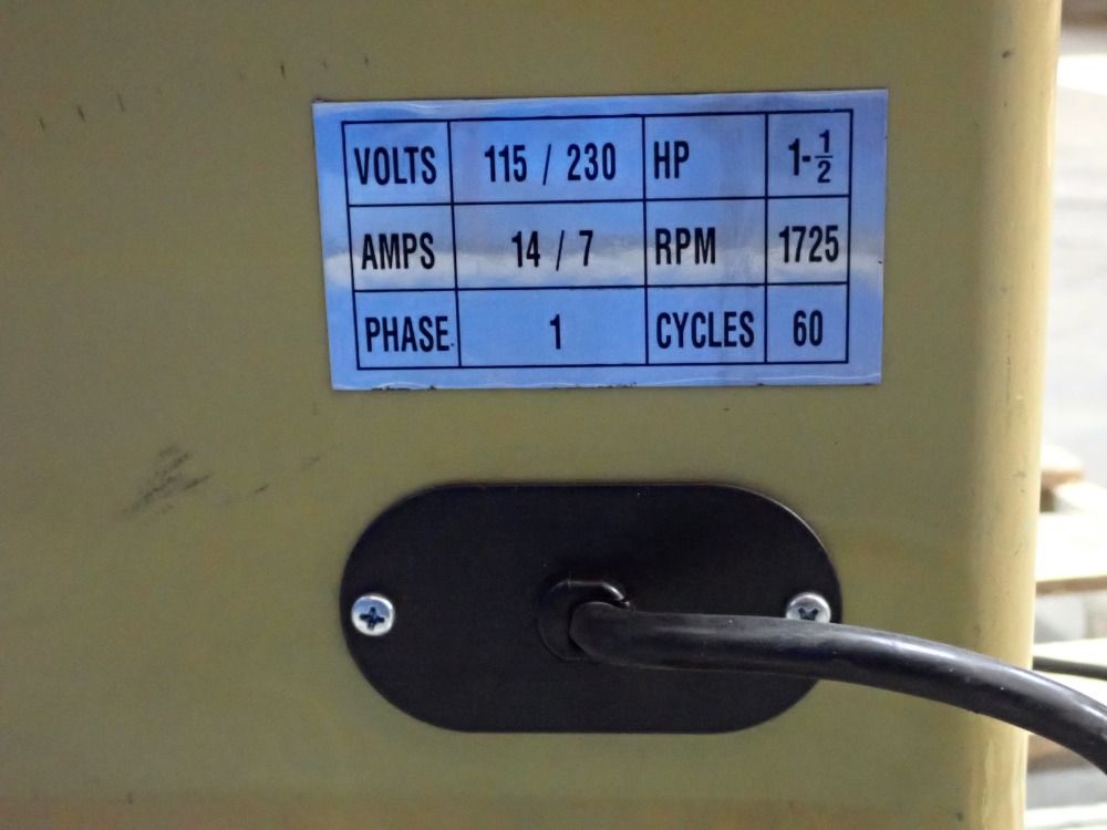 Powermatic 1-1/12hp Belt And Disc Sander - Bd31a