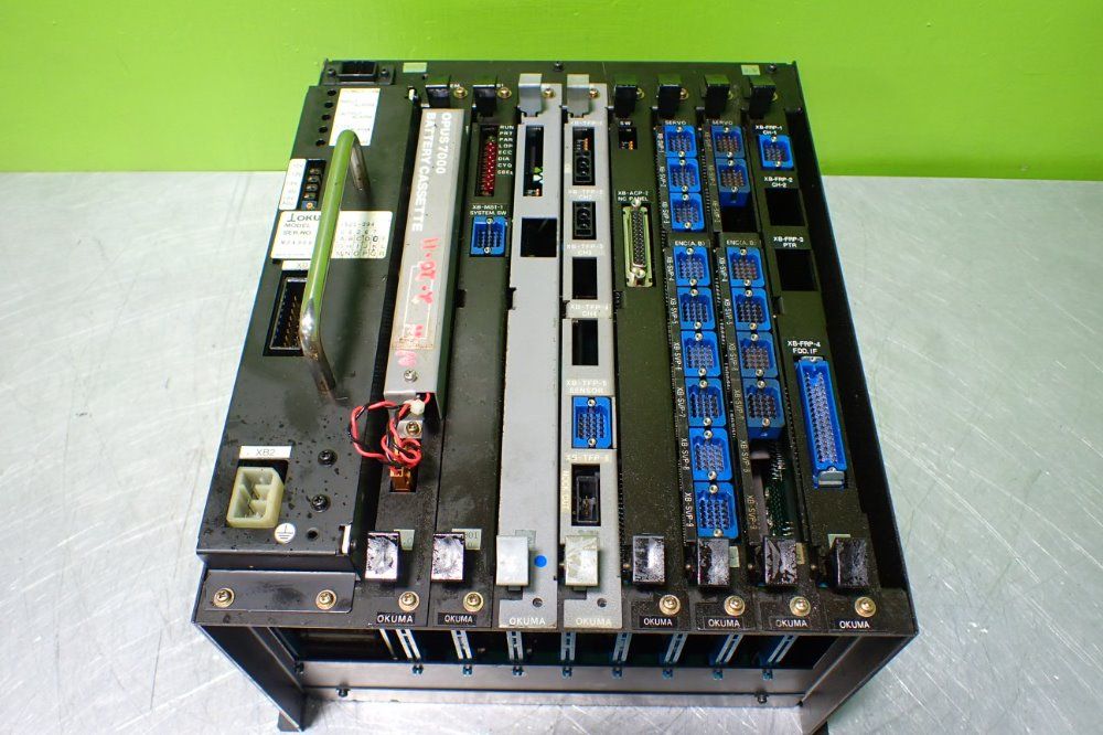 E7191-855-018-2 Okuma E7191-855-018-2 Opus 7000 Cpu/if Rack 8 W/e0451-521-094 - Okuma