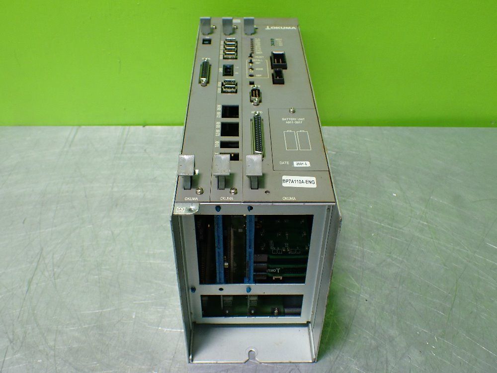 A911-2903 E7191-855-022 Okuma A911-2903 E7191-855-022, Fixed 3 Slot Rack W/acp/fcp4/ucmb Modules - Okuma