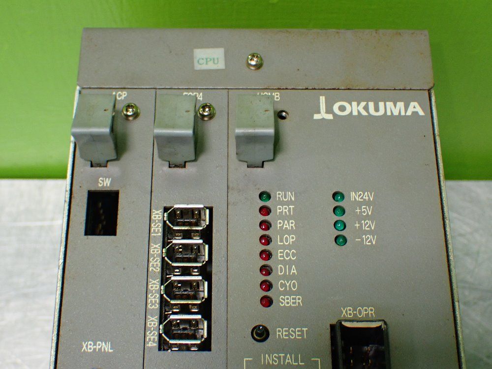 A911-2903 E7191-855-022 Okuma A911-2903 E7191-855-022, Fixed 3 Slot Rack W/acp/fcp4/ucmb Modules - Okuma