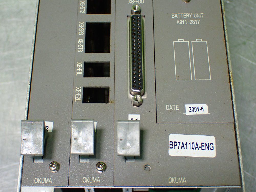 A911-2903 E7191-855-022 Okuma A911-2903 E7191-855-022, Fixed 3 Slot Rack W/acp/fcp4/ucmb Modules - Okuma