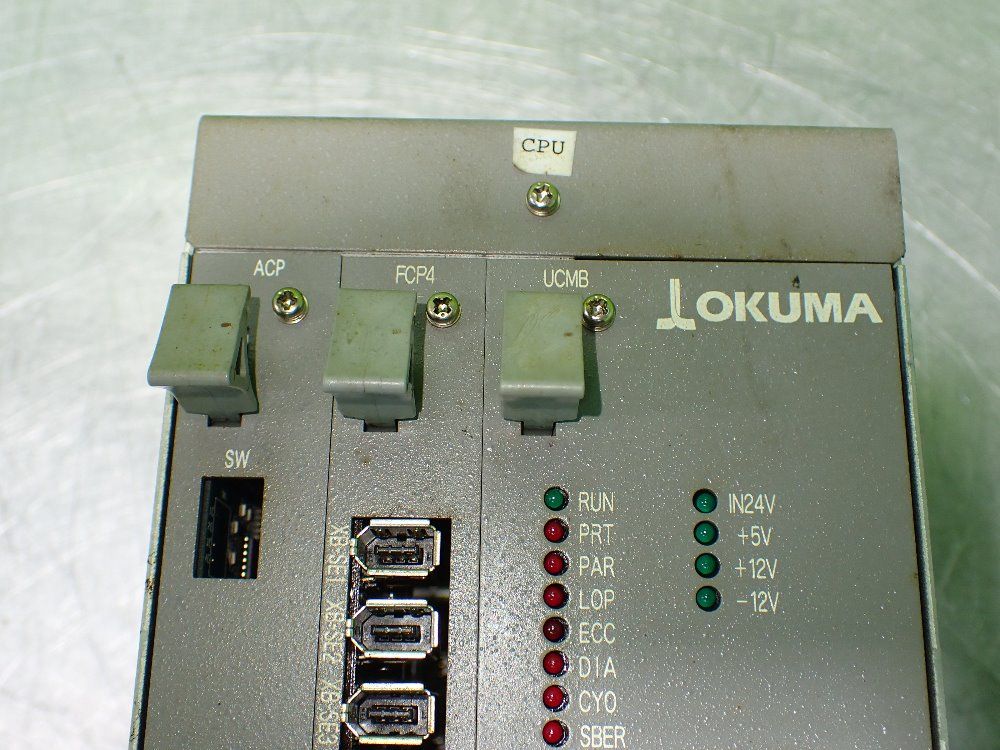 A911-2903 E7191-855-022 Okuma, A911-2903 E7191-855-022 Fixed 3 Slot Rack W/acp/fcp4/ucmb Modules - Okuma