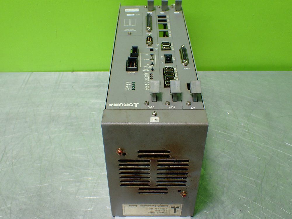 A911-2903 E7191-855-022 Okuma, A911-2903 E7191-855-022 Fixed 3 Slot Rack W/acp/fcp4/ucmb Modules - Okuma