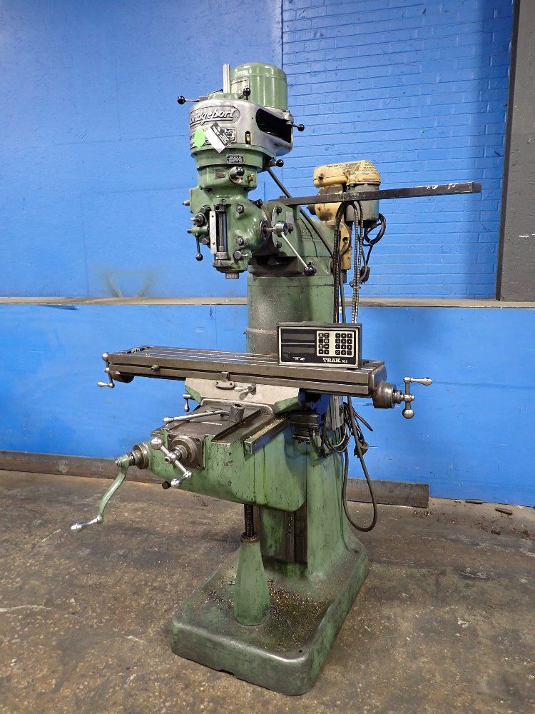 Bridgeport 42" X 9" Vertical Mill