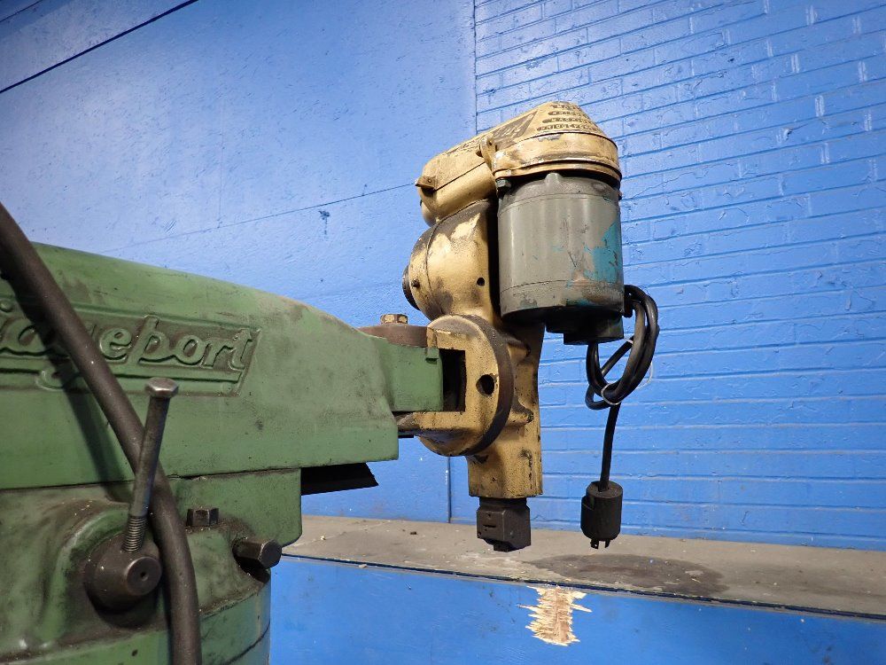 Bridgeport 42" X 9" Vertical Mill