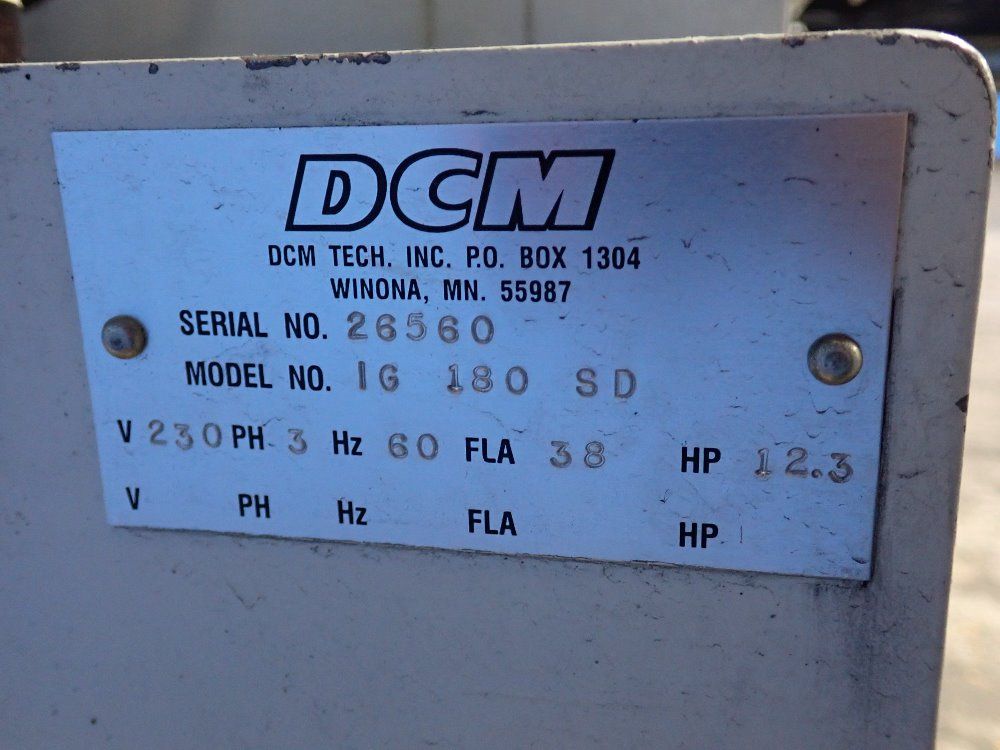 Dcm Approx 17" Dia Rotary Surface Grinder - Ig 180 Sd
