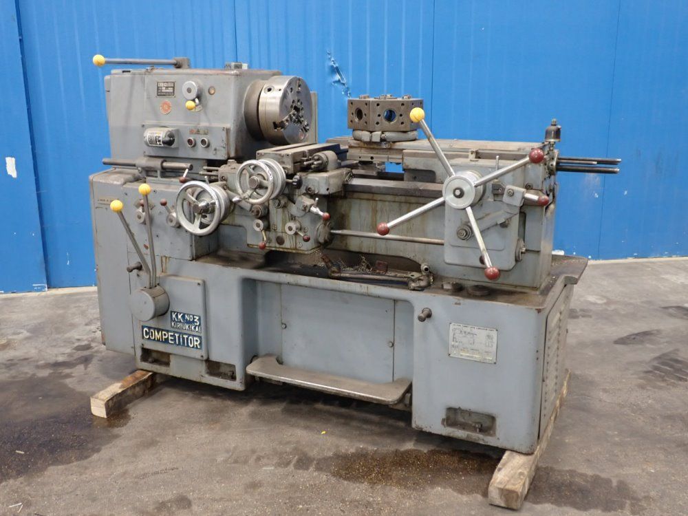 Kiriu Kikai 2hp Turret Lathe - Kk3