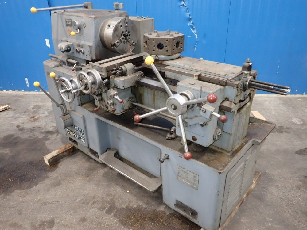 Kiriu Kikai 2hp Turret Lathe - Kk3