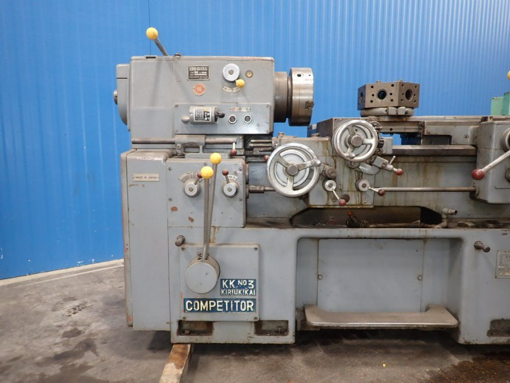 Kiriu Kikai 2hp Turret Lathe - Kk3
