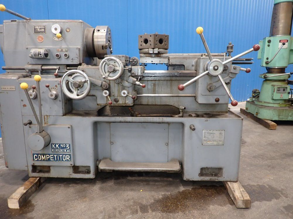 Kiriu Kikai 2hp Turret Lathe - Kk3